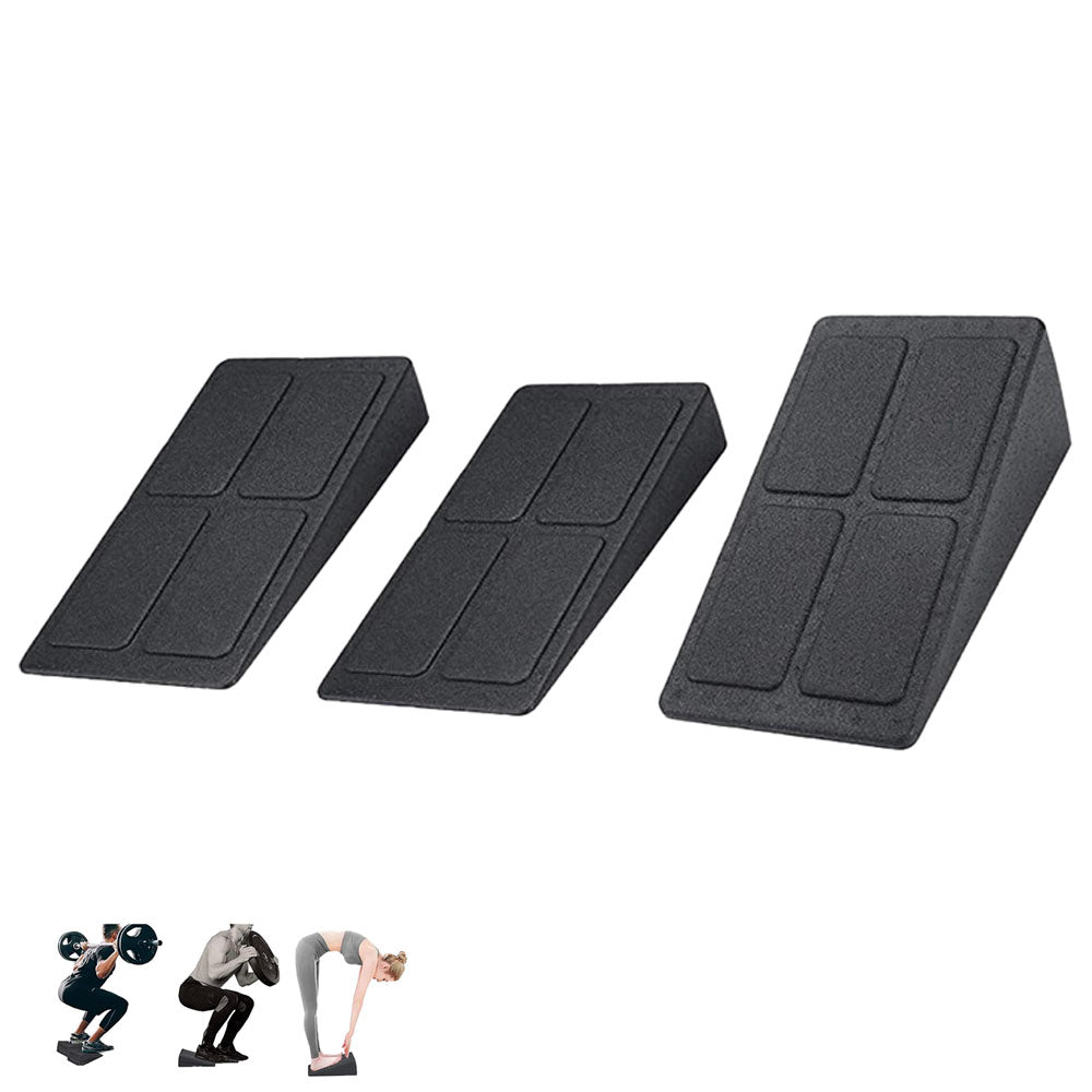 3Pcs Slant Board for Calf Stretching Wedge Stretch Slant Squat Board for Exercises Fitness