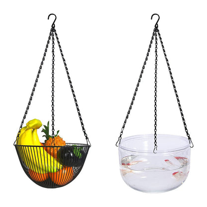 3Pcs Hanging Flower Basket Chains Hanging Planter Chains Flowerpot Hanger Lantern Hanging Chains