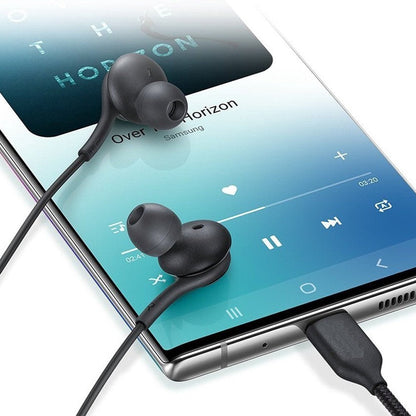 Earbuds In-Ear Earbud Wired Headphones with Mic for SAMSUNG