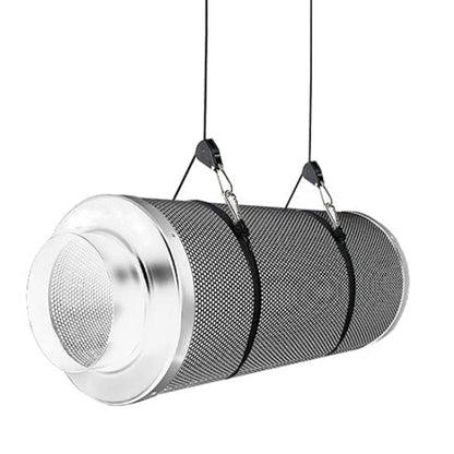 2Pcs Adjustable Heavy Duty Rope Hanger Ratchet Hanger for Gardening Grow Light Plant Fan Filter Tent