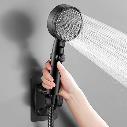 Multi-Functional High Pressure 5 Spray Modes Shower Head Bath Accessory