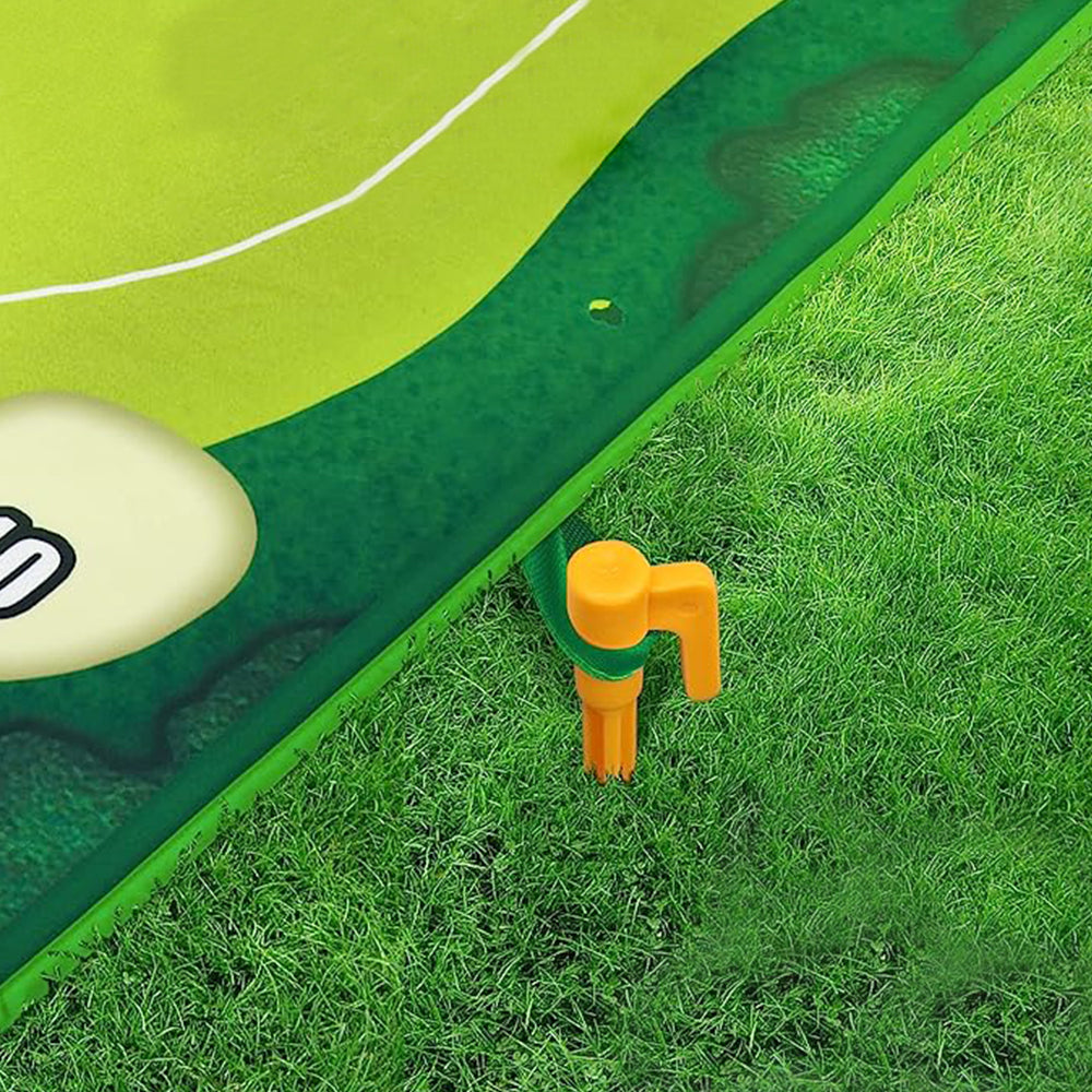 Chipping Golf Game Mat Golf Training Mat Indoor Outdoor Play Equipment for Kids and Adults