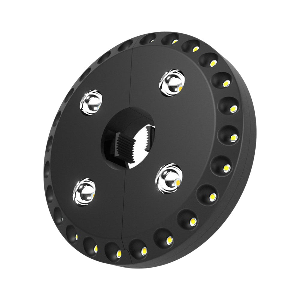 Cordless Patio Umbrella Light 3 Brightness Modes Umbrella Pole Light for Camping Tent Outdoor Use