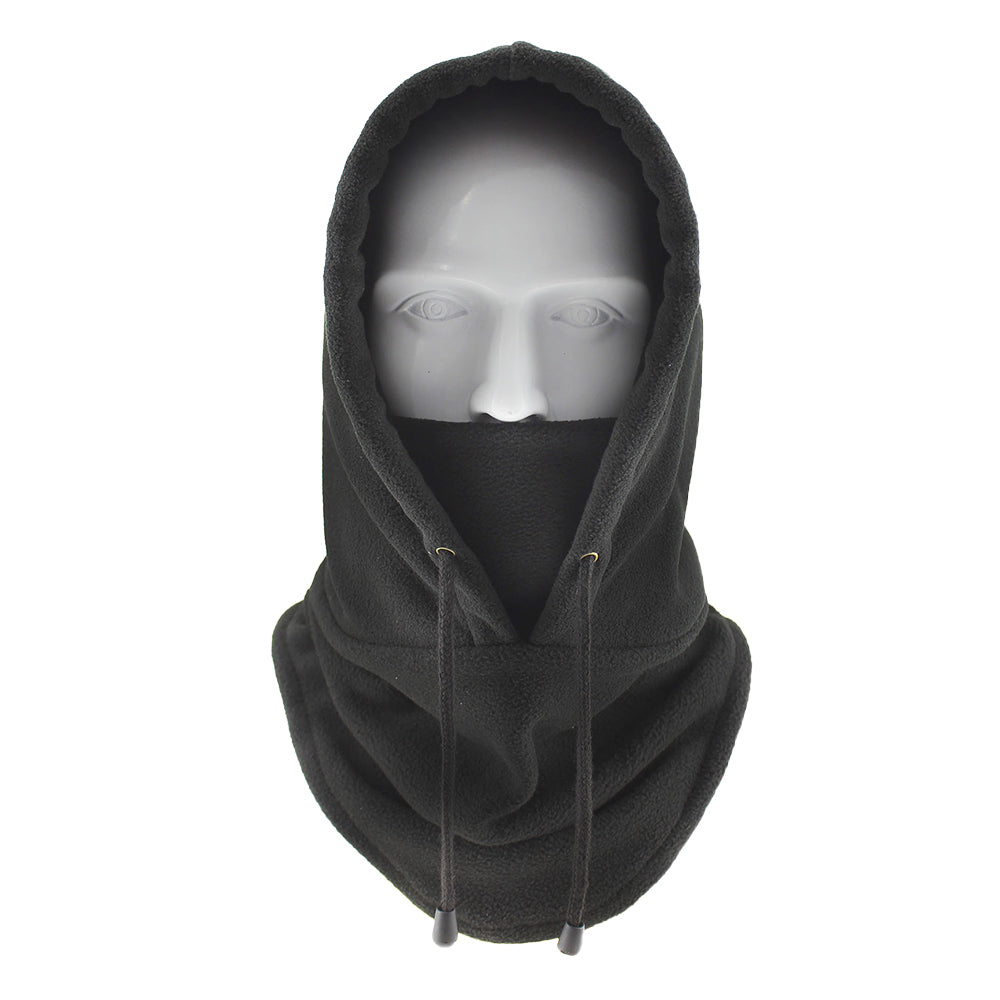 Ski Mask Wind-Resistant Winter Face Mask Cycling  Warm Face Cover Hat Cap Black