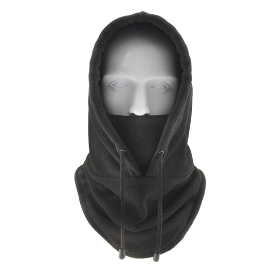 Ski Mask Wind-Resistant Winter Face Mask Cycling  Warm Face Cover Hat Cap Black