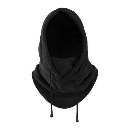 Ski Mask Wind-Resistant Winter Face Mask Cycling  Warm Face Cover Hat Cap Black