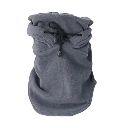 Ski Mask Wind-Resistant Winter Face Mask Cycling  Warm Face Cover Hat Cap Dark Grey