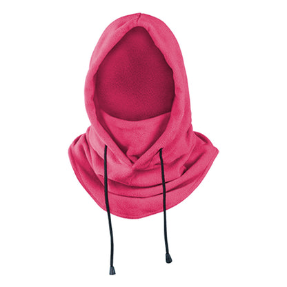 Ski Mask Wind-Resistant Winter Face Mask Cycling  Warm Face Cover Hat Cap Rose Red