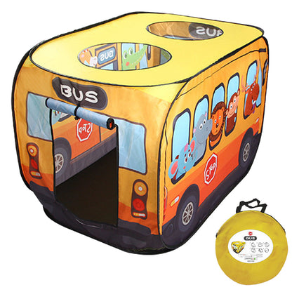 Foldable Kids Pop-Up Play Tent for Indoor and Outdoor Yellow