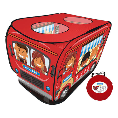 Foldable Kids Pop-Up Play Tent for Indoor and Outdoor Red