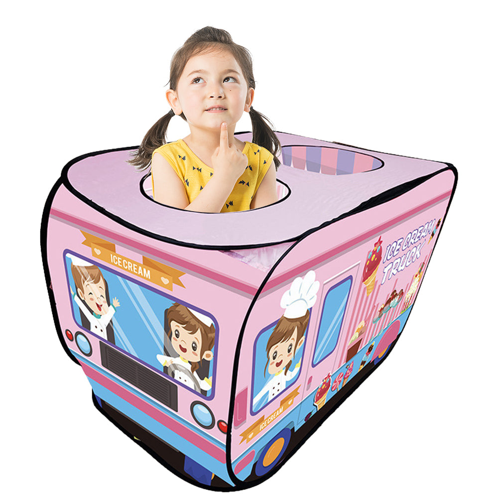 Foldable Kids Pop-Up Play Tent for Indoor and Outdoor Pink