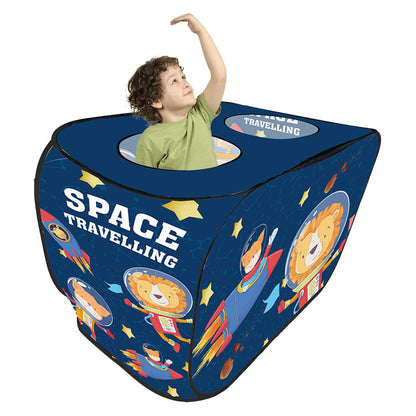Foldable Kids Pop-Up Play Tent for Indoor and Outdoor Dark Blue