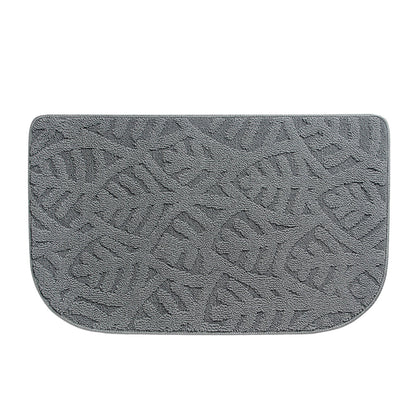 Non-Slip Floor Mat Door Mat Bathroom Kitchen Mat Light Gray