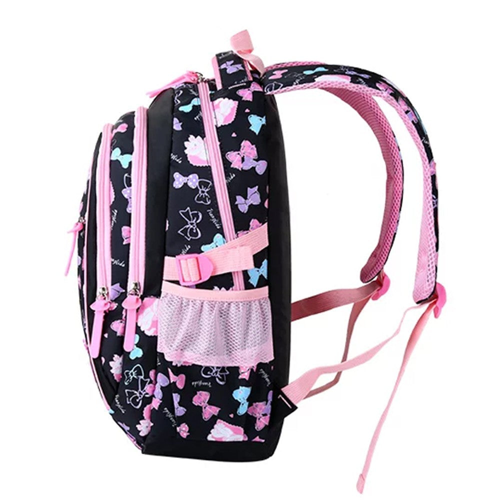 3pcs Set Kids School Bag Children Travel Backpack Black