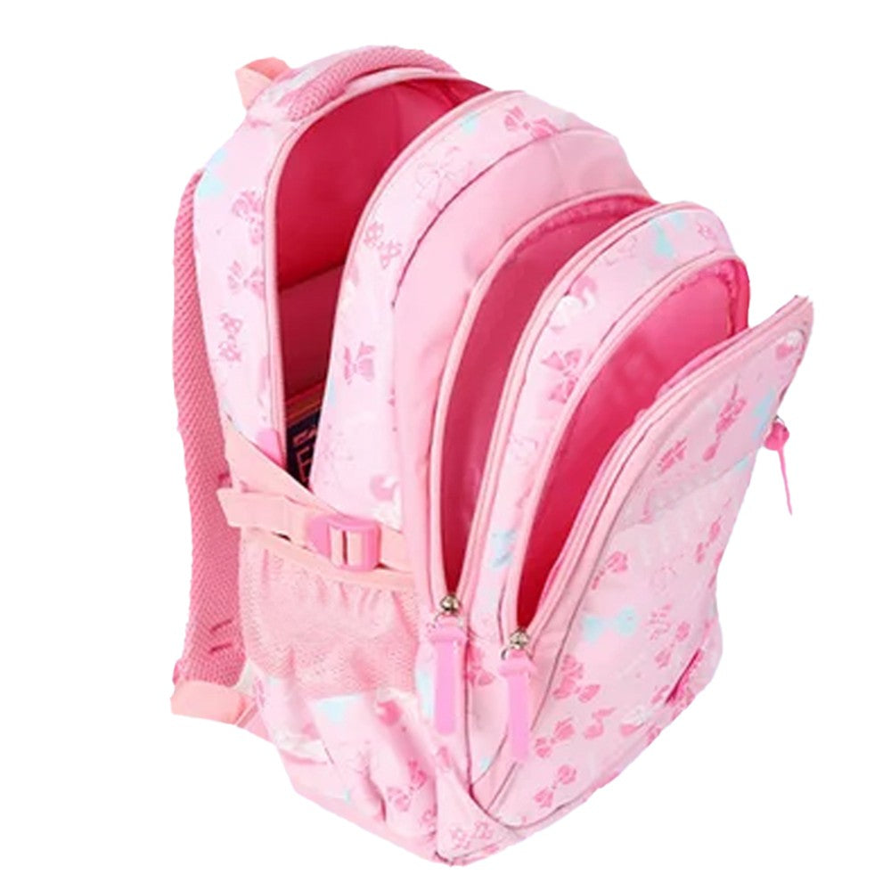 3pcs Set Kids School Bag Children Travel Backpack Pink