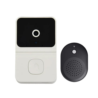 Smart Visual Doorbell Wireless WiFi Home Camera with Dingdong Machine White