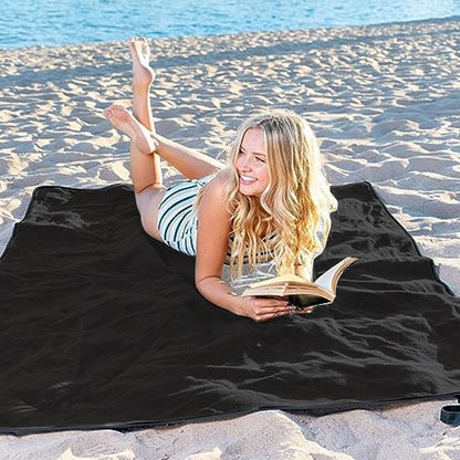 Portable Water-resistant Camping Blanket Picnic Mat for Camping Beach Travel Grey