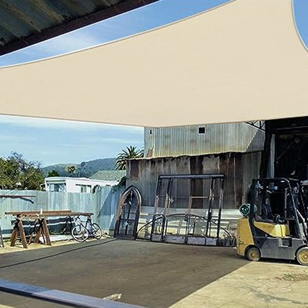 Rectangle Sun Shade Sail Cloth Canopy Outdoor Awning Cover
