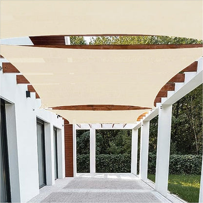 Rectangle Sun Shade Sail Cloth Canopy Outdoor Awning Cover