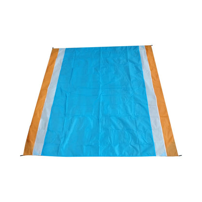 Portable Beach Mat Water-resistant Beach Blanket Picnic Mat Style 1