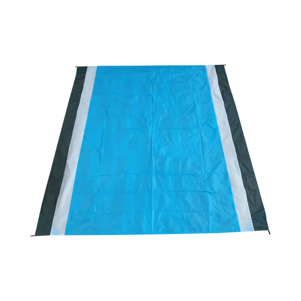 Portable Beach Mat Water-resistant Beach Blanket Picnic Mat Style 3