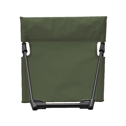Folding Beach Lounge Chair Portable Beach Mat with Backrest Green