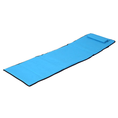 Folding Beach Chair Portable Camping Floor Chair Adjustable Lounge Chair