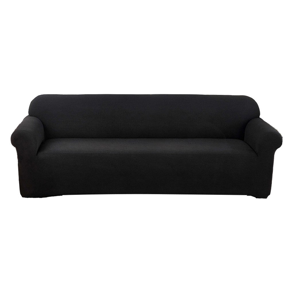 Water-Repellent Sofa Cover Stretch Couch Cover Slipcover Black