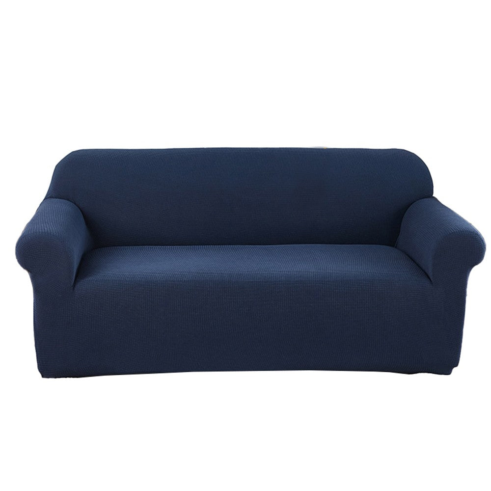 Water-Repellent Sofa Cover Stretch Couch Cover Slipcover Dark Blue