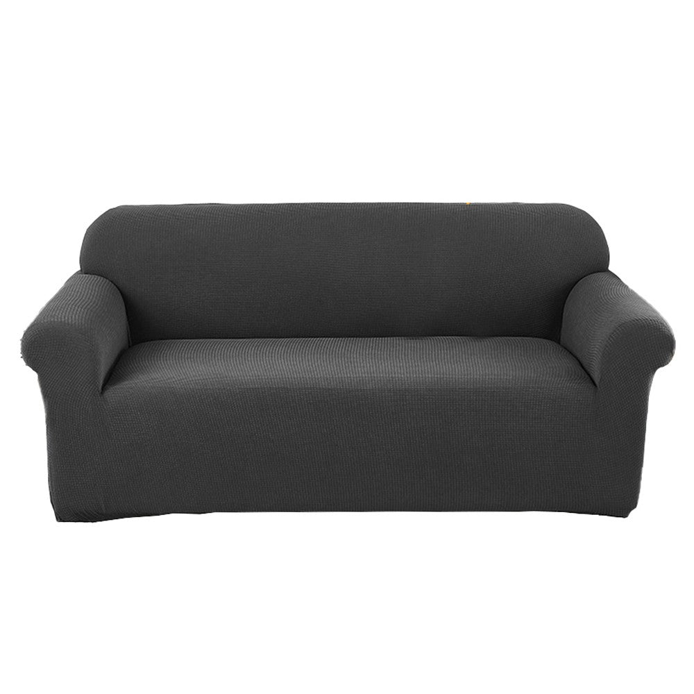 Water-Repellent Sofa Cover Stretch Couch Cover Slipcover Dark Grey