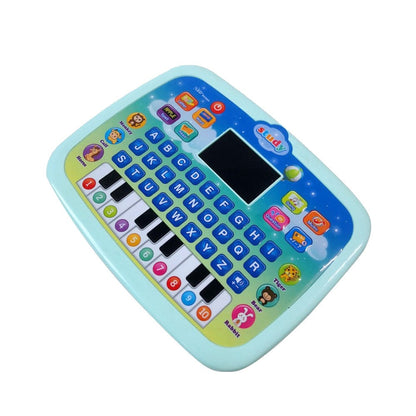 Kids Tablet Toy Early Educational Learning Toy Toddlers Fun Toy Laptop Green