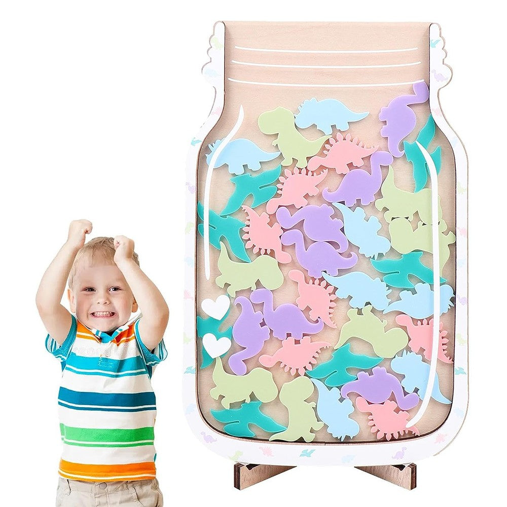 Reward Jar Positive Behavior Reward Jar Classroom Home Children Incentive Gift Dinosaur Style