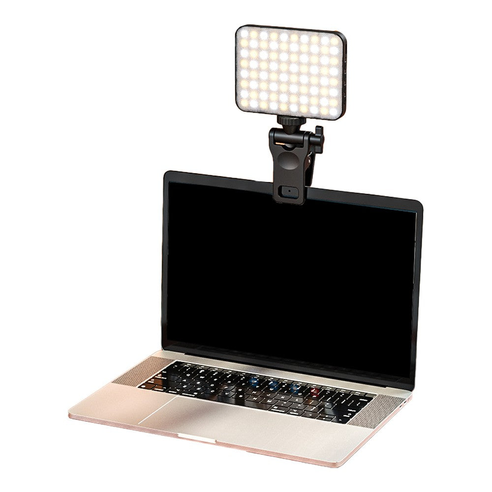 Rechargeable Selfie Light Clip Video Light Adjustable LED Phone Light for Selfie Vlog TikTok Video Conference
