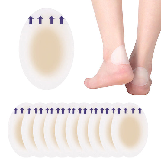 20Pcs Blister Bandages Gel Blister Cushion Adhesive Bandages for Foot Toes Fingers Heel Style 2