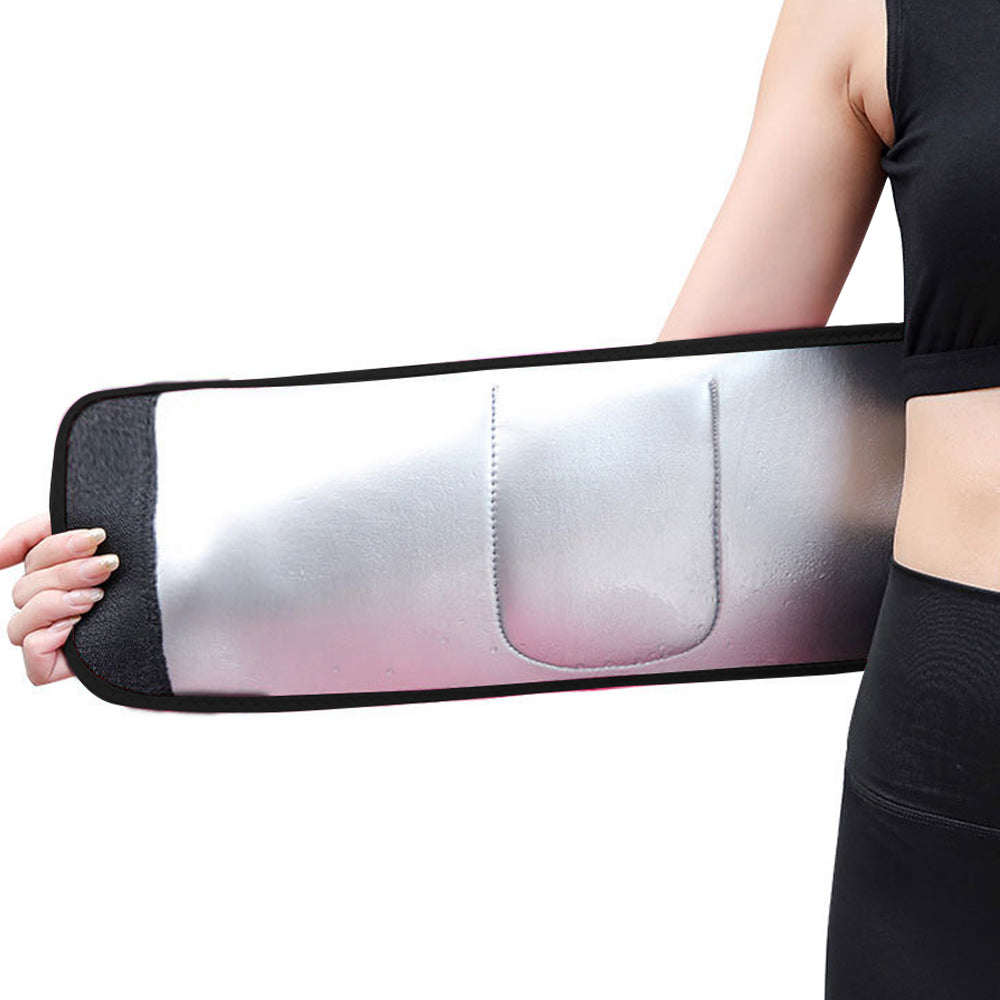 Waist Trainer Sweat Band Sport Waist Shaper Belt for Men Women Black