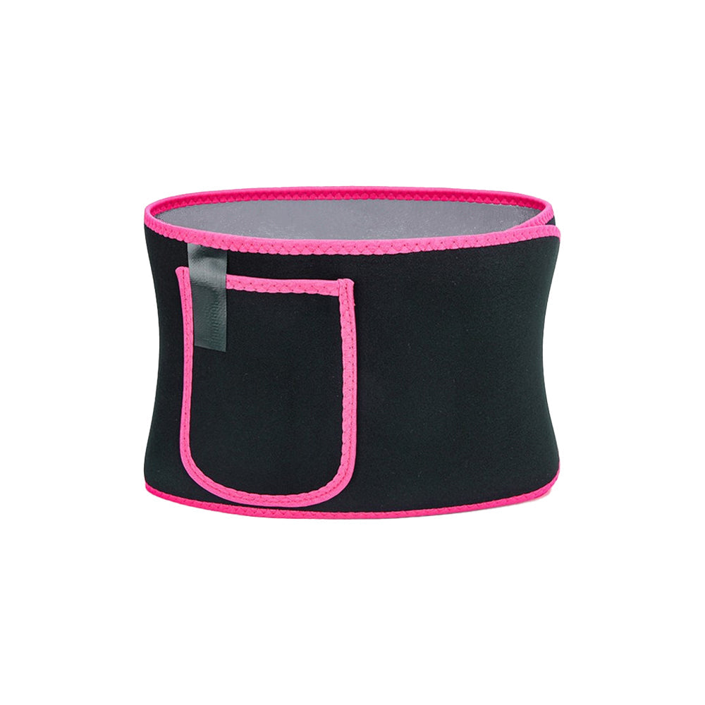 Waist Trainer Sweat Band Sport Waist Shaper Belt for Men Women Pink