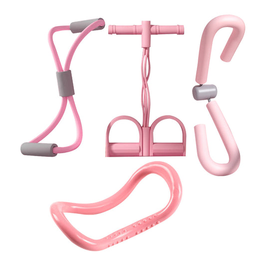 4Pcs Yoga Pratice Equipment Set Indoor Home Fitness Exercise Equipment