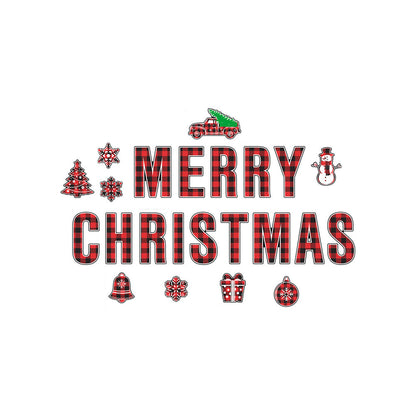 24-Piece Magnetic Christmas Garage Door Decoration Set Garage Door Decorative Decal Xmas Party Decor