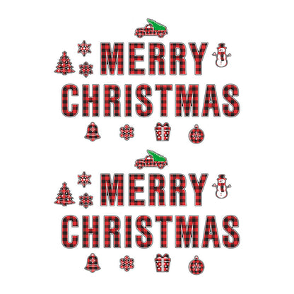 24-Piece Magnetic Christmas Garage Door Decoration Set Garage Door Decorative Decal Xmas Party Decor