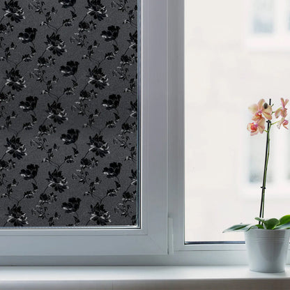 Static Cling Blackout Window Film Window Privacy Film Sun Blocking Styel 2
