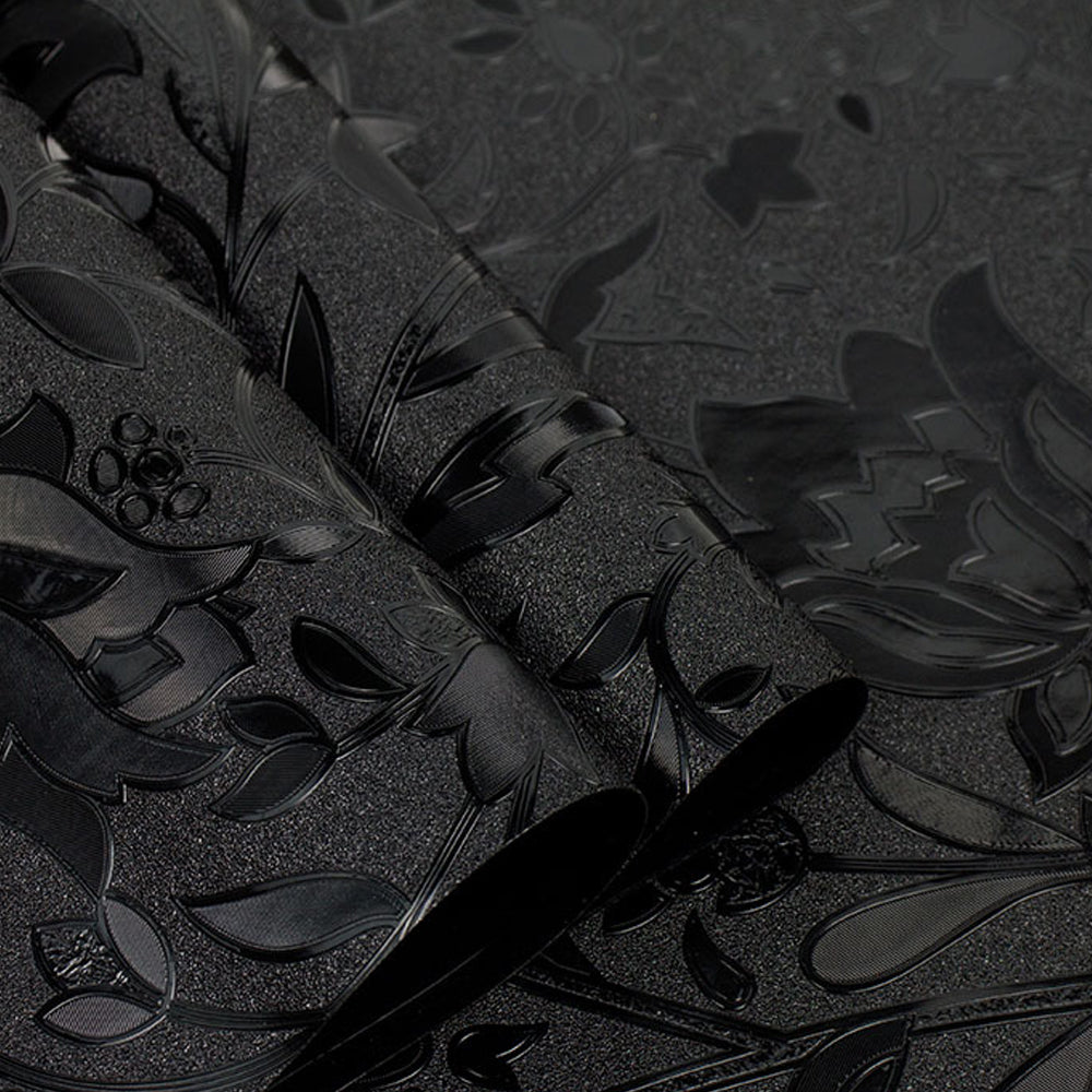 Static Cling Blackout Window Film Window Privacy Film Sun Blocking Style 1