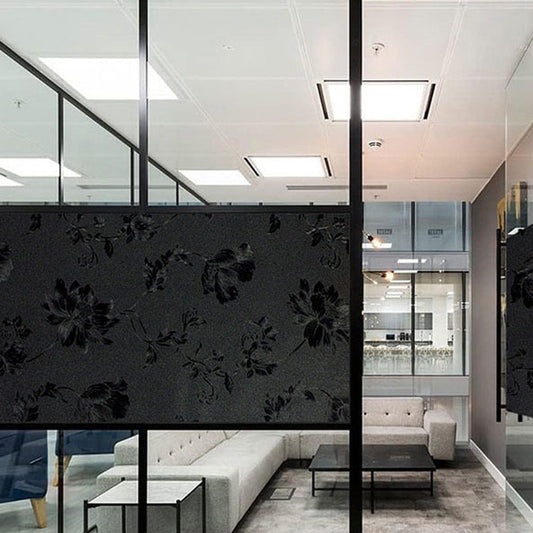 Static Cling Blackout Window Film Window Privacy Film Sun Blocking Styel 2