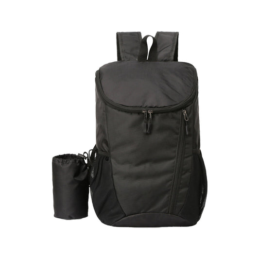 Foldable Travel Backpack Water-resistant Outdoor Sports Backpack Camping Hiking Bag Black