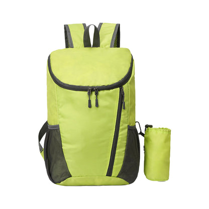 Foldable Travel Backpack Water-resistant Outdoor Sports Backpack Camping Hiking Bag Green
