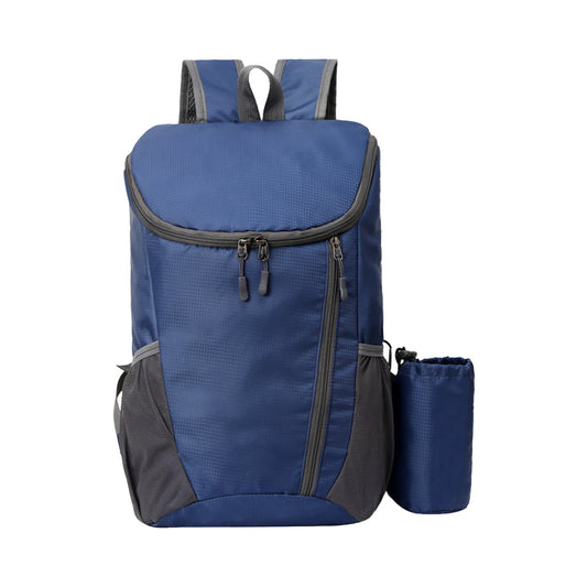 Foldable Travel Backpack Water-resistant Outdoor Sports Backpack Camping Hiking Bag Dark Blue