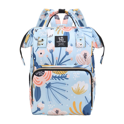 Multifunctional Mommy Bag Large Capacity Diaper Backpack Maternity Bag Multicolor