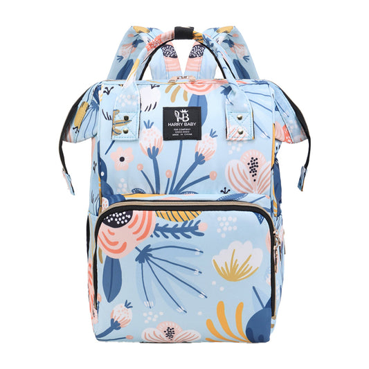 Multifunctional Mommy Bag Large Capacity Diaper Backpack Maternity Bag Multicolor