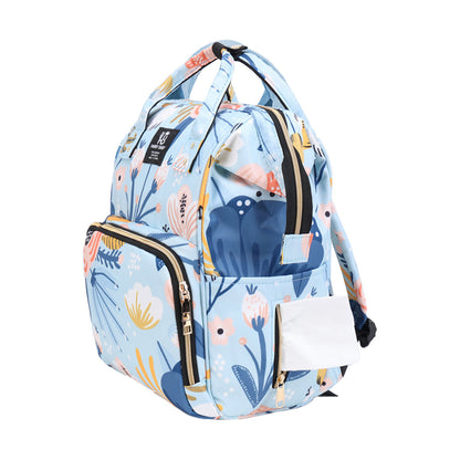Multifunctional Mommy Bag Large Capacity Diaper Backpack Maternity Bag Multicolor