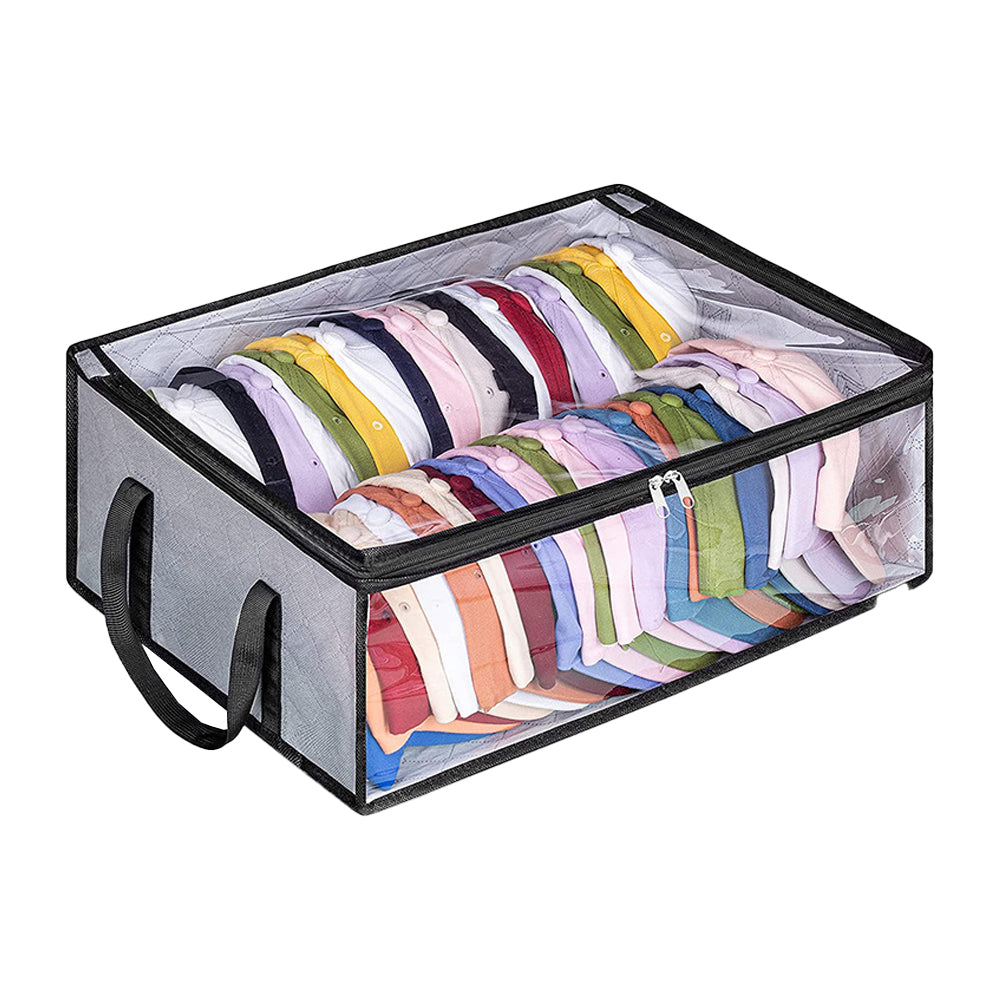 Hat Storage Organizer Baseball Caps Storage Bag Grey