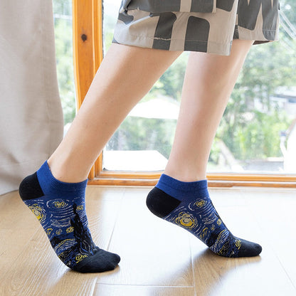 10 Pairs Low Cut Socks Funny No Show Socks